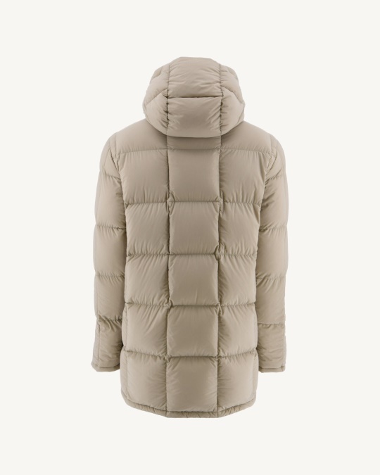 Jott Army/beige Ekstrem Kulde Vendbar Hætte Dunjakke Toronto