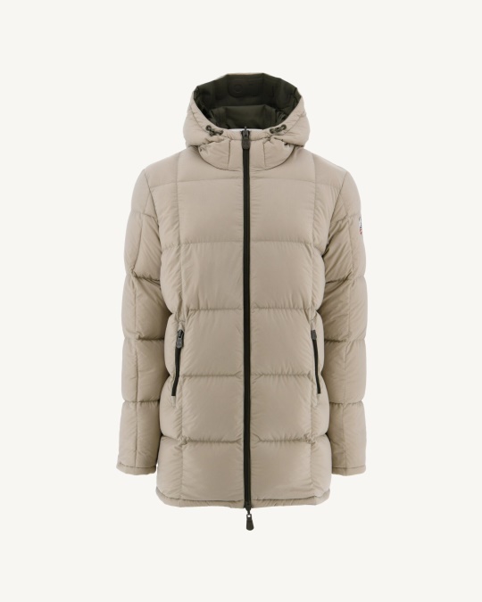 Jott Army/beige Ekstrem Kulde Vendbar Hætte Dunjakke Toronto