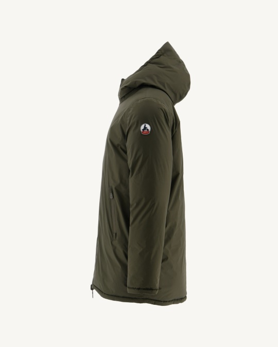 Jott Army/beige Ekstrem Kulde Vendbar Hætte Dunjakke Toronto