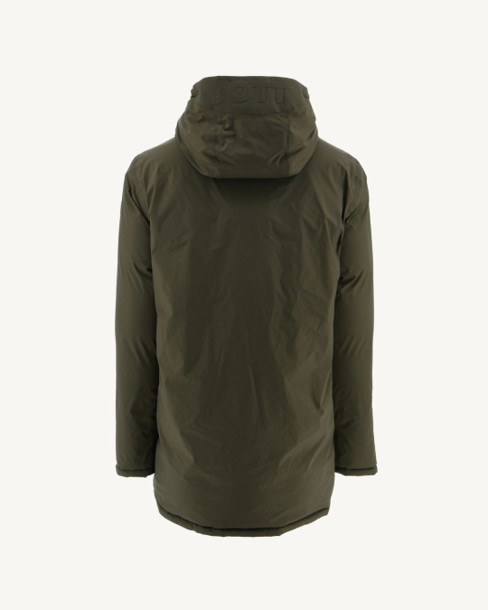 Jott Army/beige Ekstrem Kulde Vendbar Hætte Dunjakke Toronto