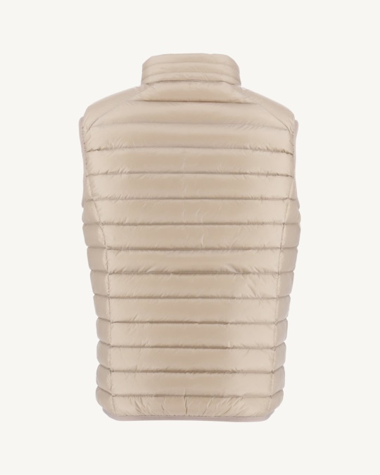 ærmeløs Dunjakke Beige Tom Jott