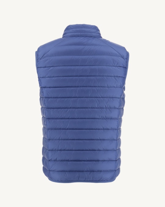 ærmeløs Dunjakke Mørk Denim Tom Jott