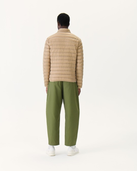 Jott Letvægts Dunjakke Beige Mat