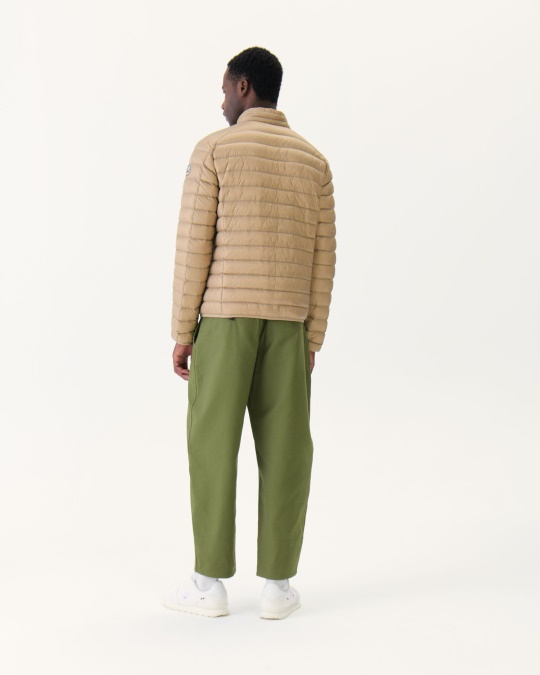 Jott Letvægts Dunjakke Beige Mat