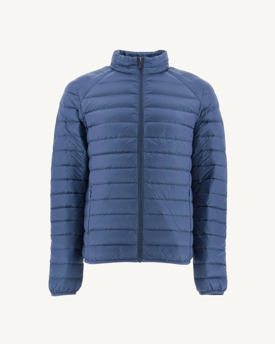 Blå Jeans Letvægts Dunjakke Mat Jott