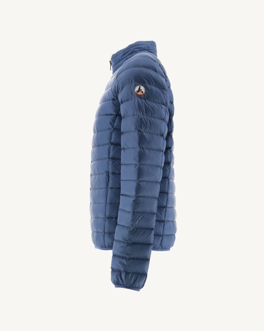 Blå Jeans Letvægts Dunjakke Mat Jott