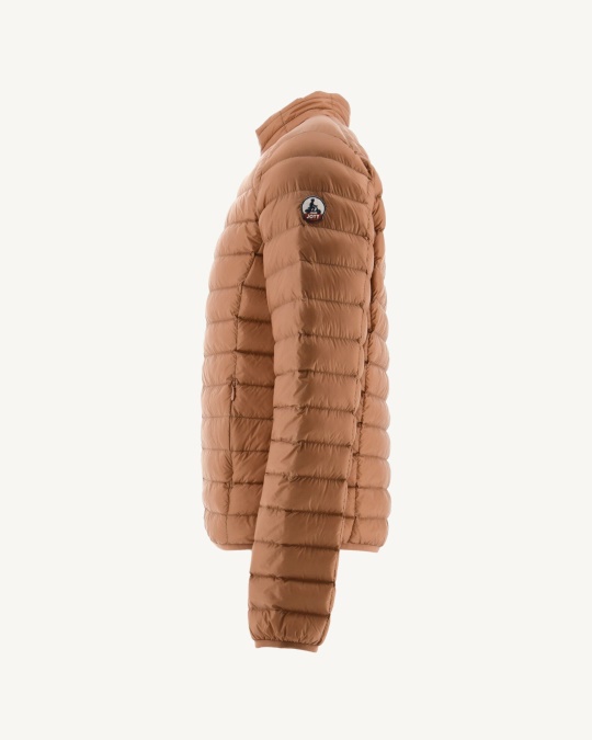Jott Camel Letvægts Dunjakke Måtte