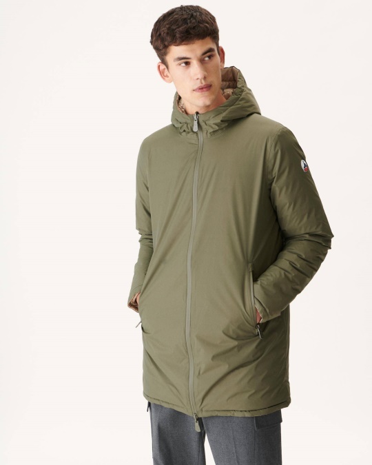 Army/beige Vendbar Let Pufferjakke Amsterdam Jott