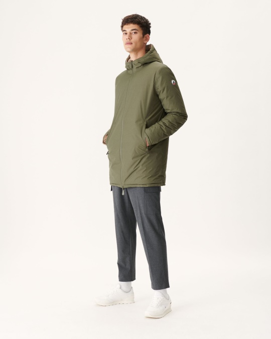 Army/beige Vendbar Let Pufferjakke Amsterdam Jott