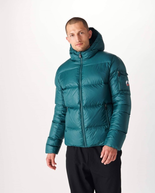 Jott Vert Fonce Extreme Cold Hættejakke Java