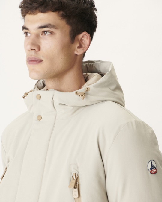 Beige Dunjakke Iceberg Jott