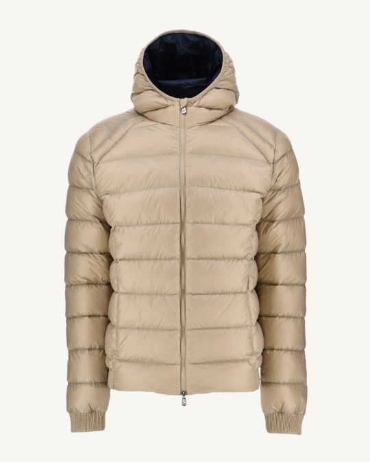 Beige Ekstrem Kold Hættejakke Nat Jott