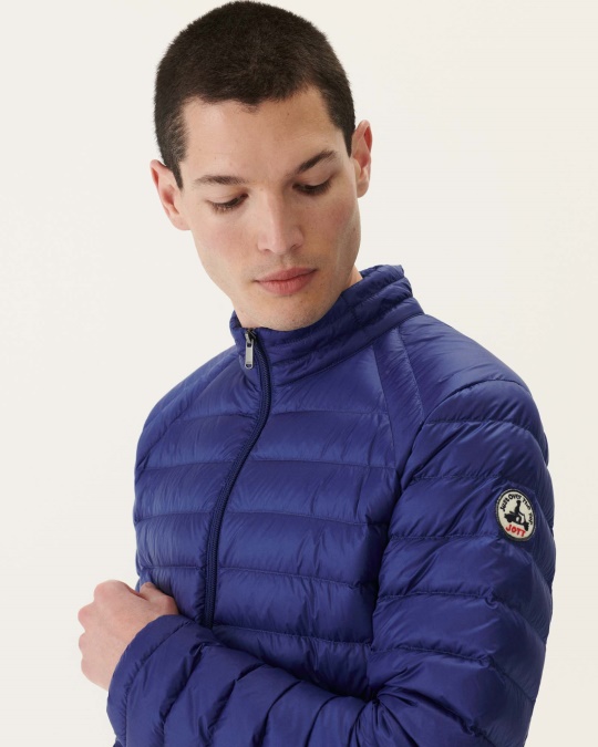 Let Dunjakke Mørk Denim Mat Jott