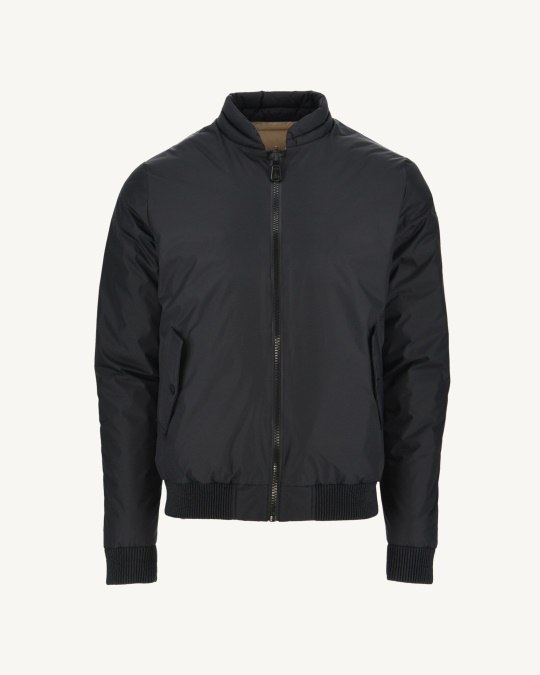 Noir/beige Vendbar Dunjakke Bombay Jott