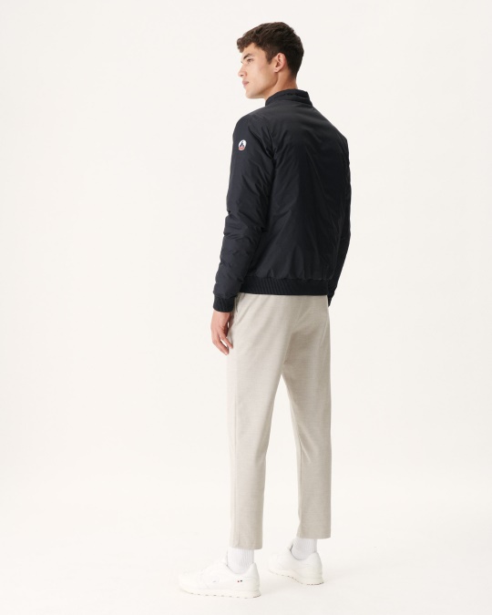 Noir/beige Vendbar Dunjakke Bombay Jott