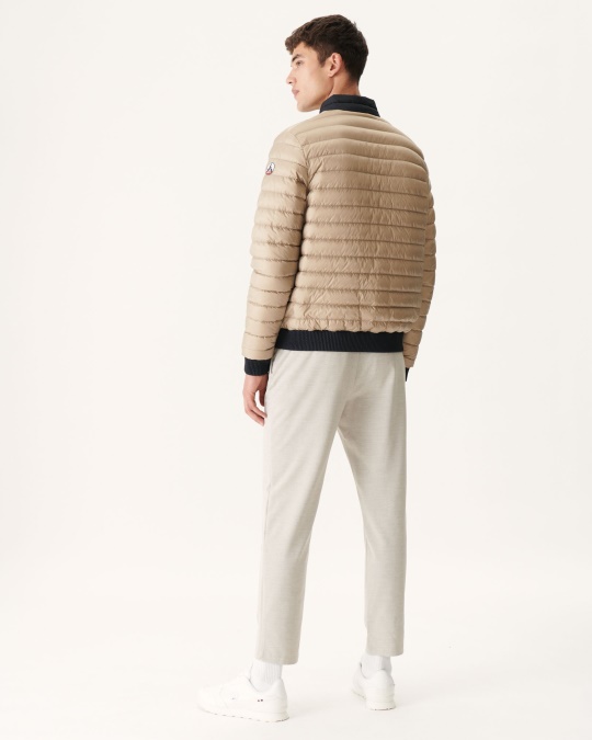 Noir/beige Vendbar Dunjakke Bombay Jott