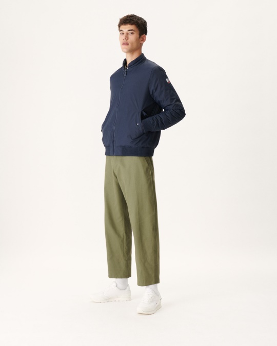 Jott Marine/rouge Vendbar Dunjakke Bombay