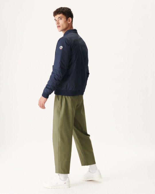 Jott Marine/rouge Vendbar Dunjakke Bombay