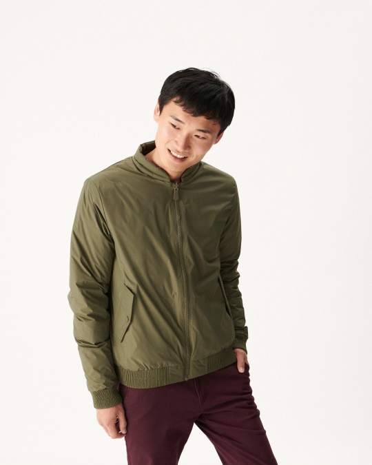Army/beige Vendbar Dunjakke Bombay Jott