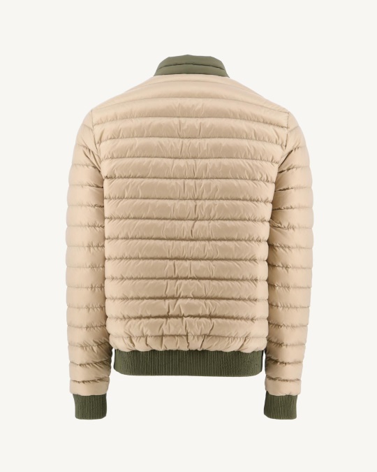 Army/beige Vendbar Dunjakke Bombay Jott