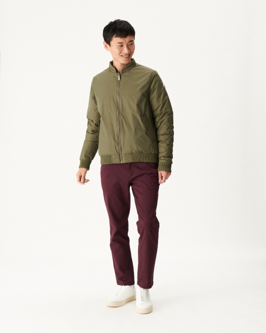 Army/beige Vendbar Dunjakke Bombay Jott