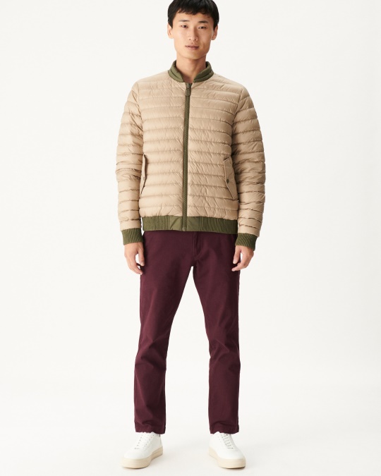 Army/beige Vendbar Dunjakke Bombay Jott