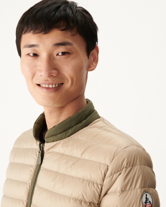 Army/beige Vendbar Dunjakke Bombay Jott