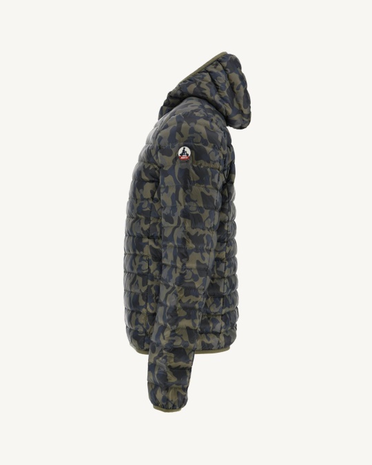 Jott Print Militaire Let Dunjakke Nico