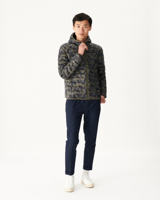 Jott Print Militaire Let Dunjakke Nico