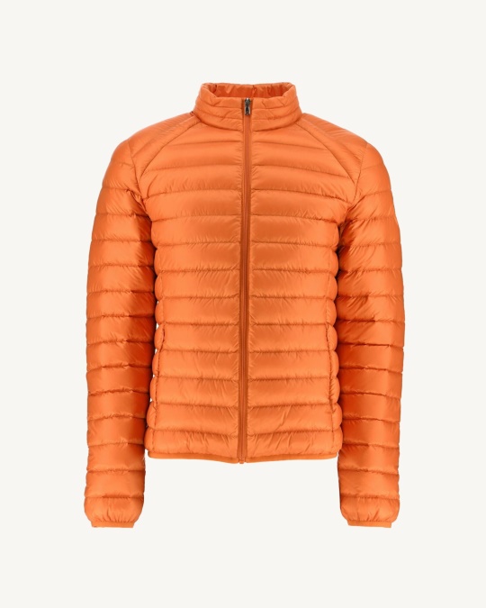 Jott Letvægts Dunjakke Orange Mat