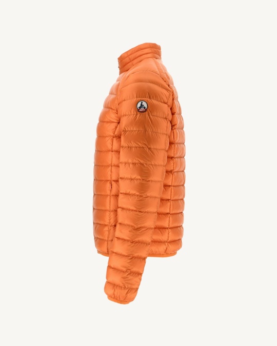 Jott Letvægts Dunjakke Orange Mat