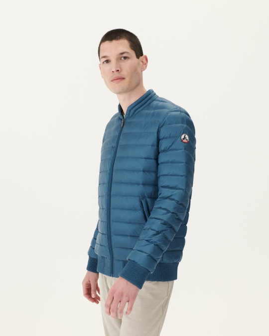 Blå Jeans Lys Dunjakke Jordan Jott