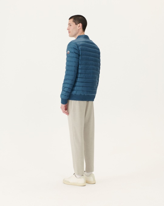 Blå Jeans Lys Dunjakke Jordan Jott