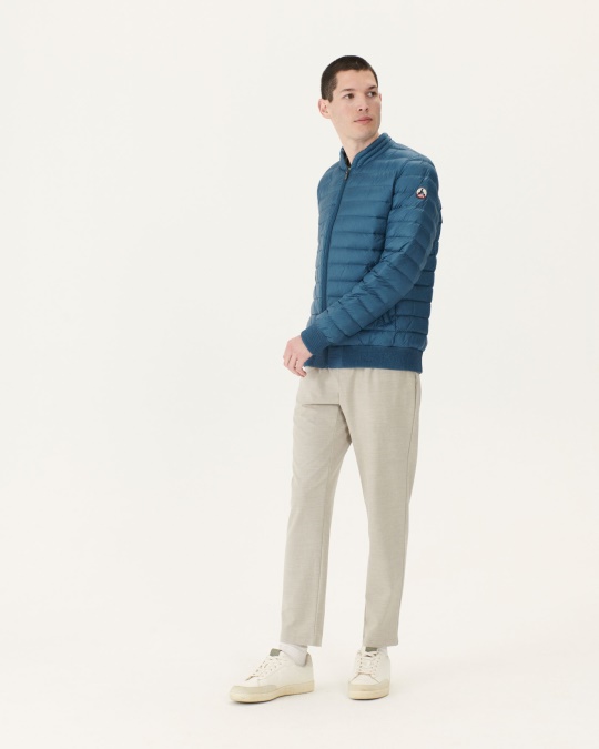 Blå Jeans Lys Dunjakke Jordan Jott