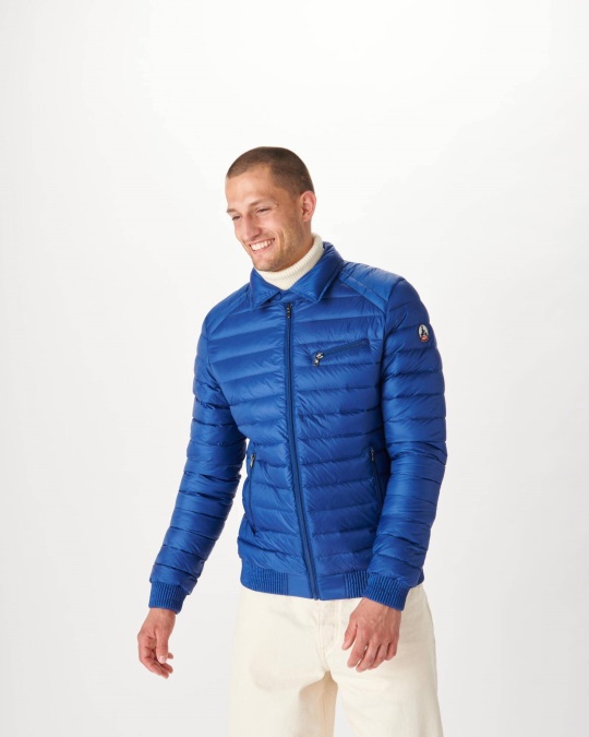 Mørk Denim Dunjakke James Jott
