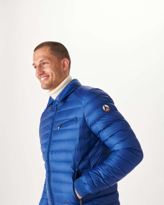Mørk Denim Dunjakke James Jott