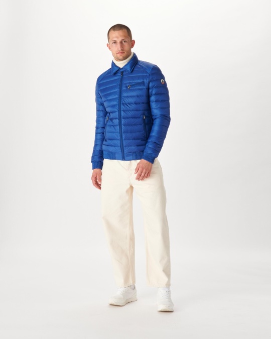 Mørk Denim Dunjakke James Jott