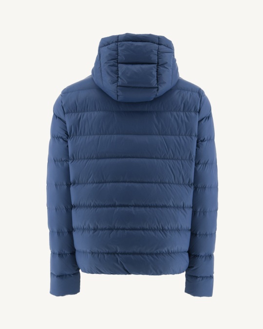 Jott Blue Jeans Jorge Pufferjakke Med Hætte