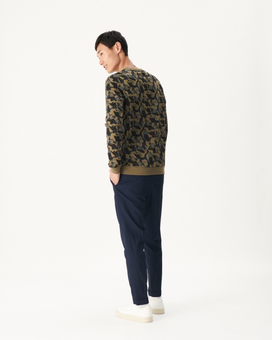 Print Militaire Sweatshirt Braga Jott