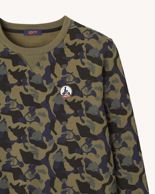 Print Militaire Sweatshirt Braga Jott