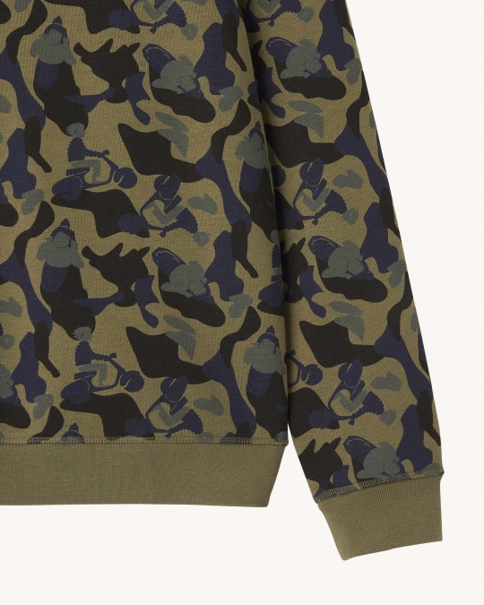Print Militaire Sweatshirt Braga Jott