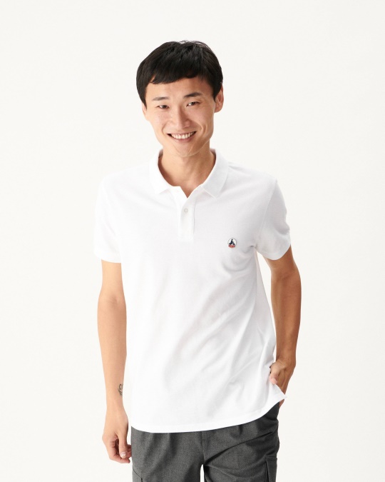 Blanc Poloshirt Cherbourg Jott