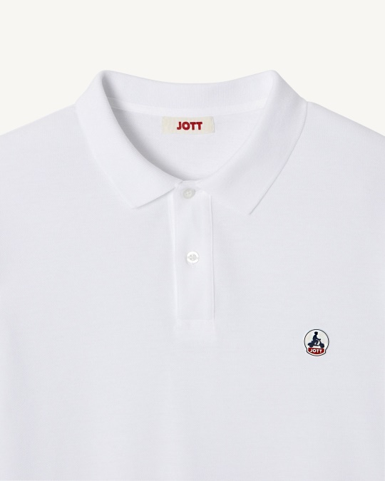 Blanc Poloshirt Cherbourg Jott