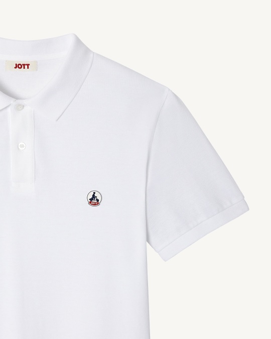 Blanc Poloshirt Cherbourg Jott