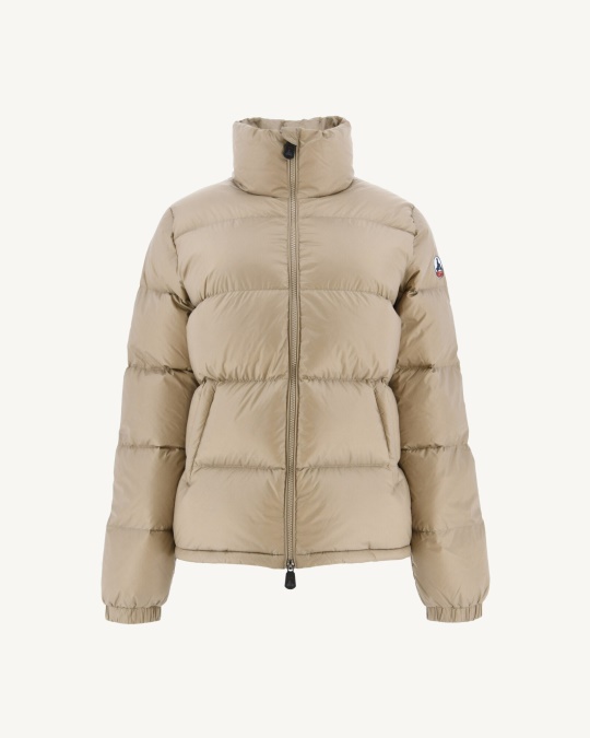Ekstrem Kold Quiltet Dunjakke Beige Cardiff Jott