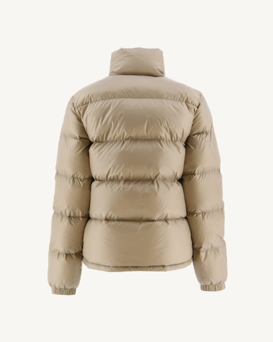 Ekstrem Kold Quiltet Dunjakke Beige Cardiff Jott