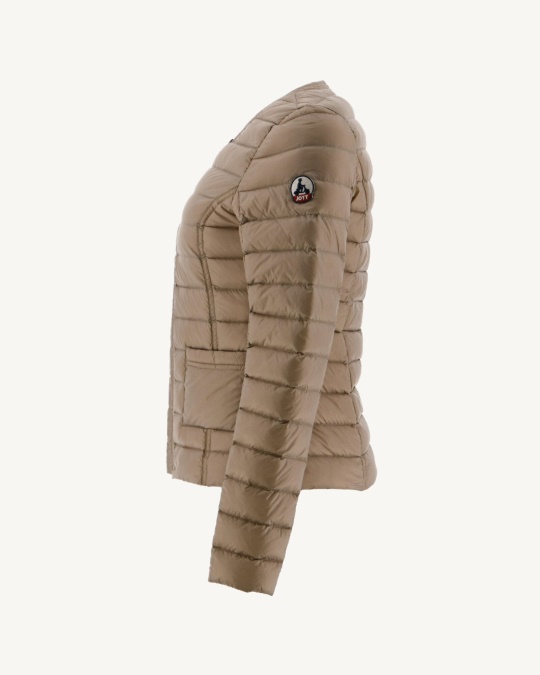 Jott Letvægts Dunjakke Beige Douda