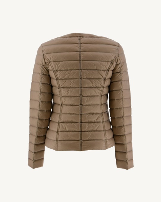 Jott Letvægts Dunjakke Beige Douda