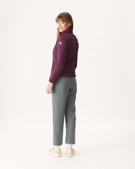 Let Dunjakke Aubergine Jade Jott
