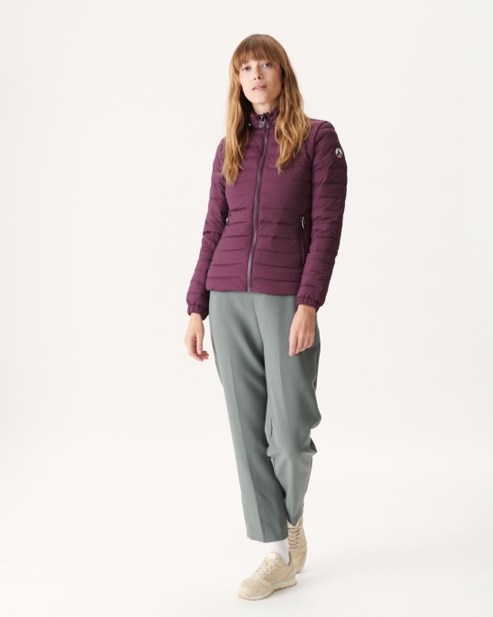 Let Dunjakke Aubergine Jade Jott